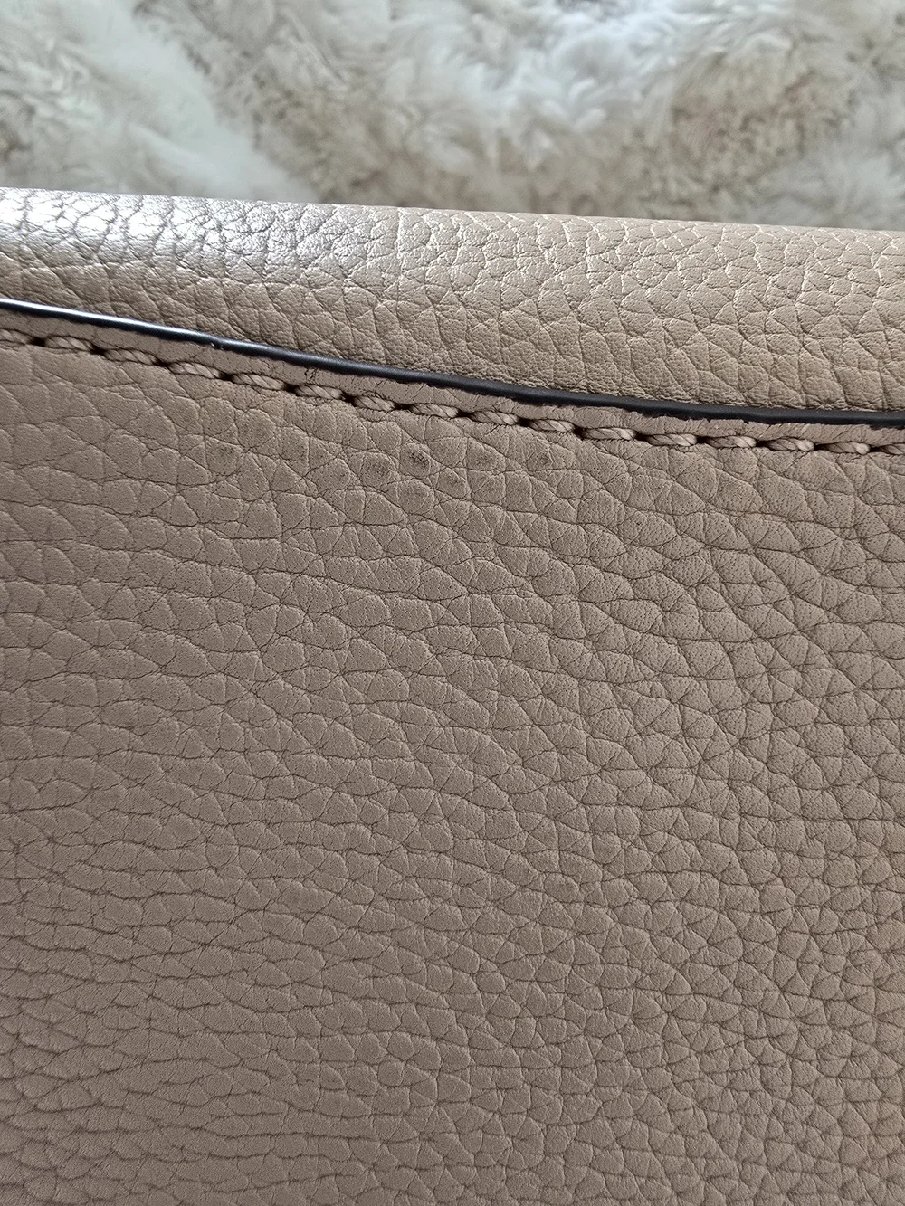 Tory Burch Taupe Leather Crossbody Bag - Picture 6 of 11